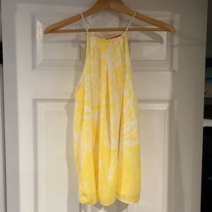 Lilly Pulitzer for Target yellow burst print top🌞